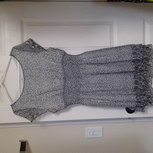 Cut out hemline dress